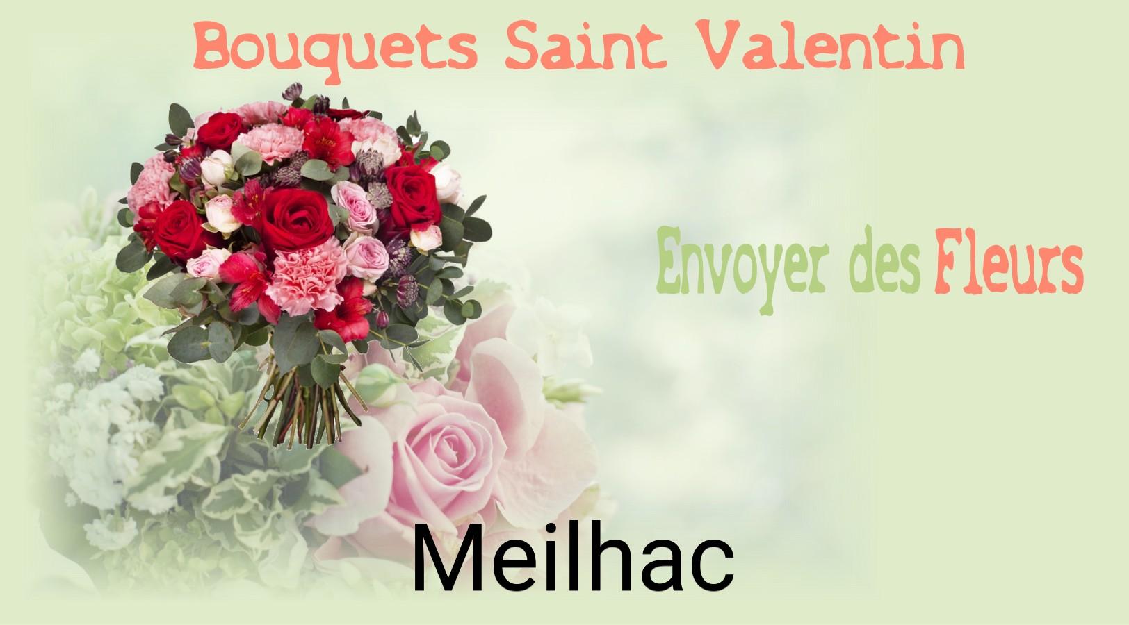 Roses de Saint-Valentin livrées à Meilhac
